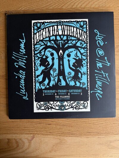 Lucinda Williams Live @The Fillmore Vinyl 3 x LP Box Set