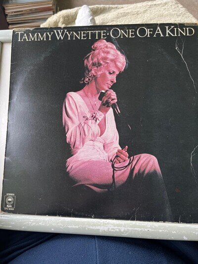 Tammy Wynette One Of A Kind LP Vinyl Record 1977 Epic EPC82453 Country VG