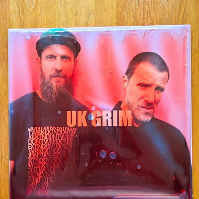 Sleaford Mods UK GRIM 12" Vinyl LP Rough Trade Records RT0391LP 2023 Liquid