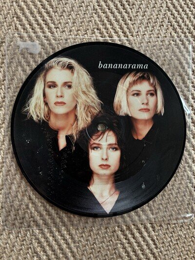 Bananarama Trick of the Night 7" Picture Disc Vinyl Single. Limited Edition