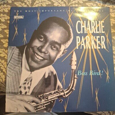 CHARLIE PARKER "BOSS BIRD! " DOUBLE VINYL LP DENMARK 1988 NM