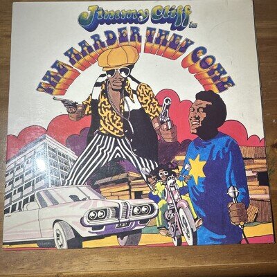 Jimmy Cliff Rare Uk First Press Record The Harder They Come Vinyl LP Album Vg