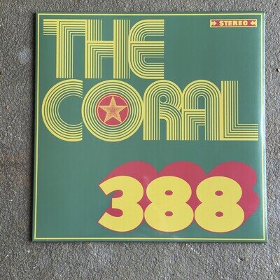 RARE - Limited The Coral- 388 - Yellow/Green Split Vinyl New Sealed Record.