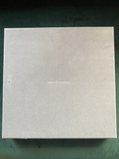 New Order Music Complete 2LP Vinyl Record Box Set 6 Sealed 12in Vinyl Records