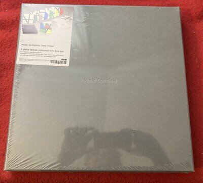 NEW ORDER MUSIC COMPLETE VERY RARE 2015 VINYL BOX SET MINT SEALED UNPLAYED