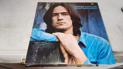 James Taylor - Sweet Baby James- lp vinyl - 1st UK Press Green Labels