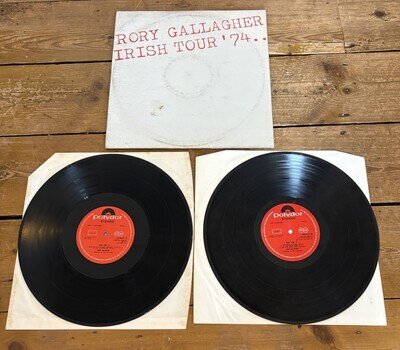 RORY GALLAGHER Irish Tour '74 Polydor Double Album Gatefold VG+