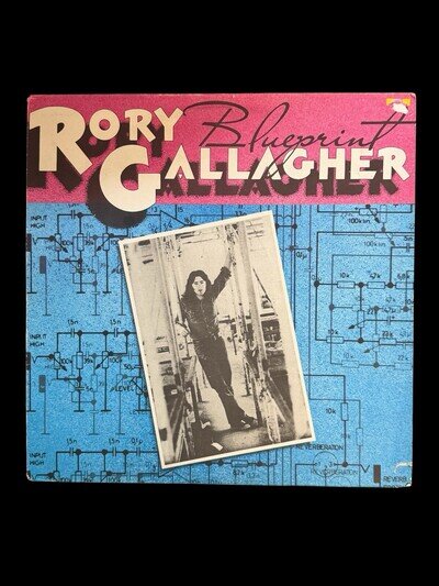 Rory Gallagher - Blueprint LP Vinyl Record 1973