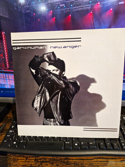 Gary Numan New Anger 12" Vinyl Single 45RPM 1988 Illegal Records ILSG 1003