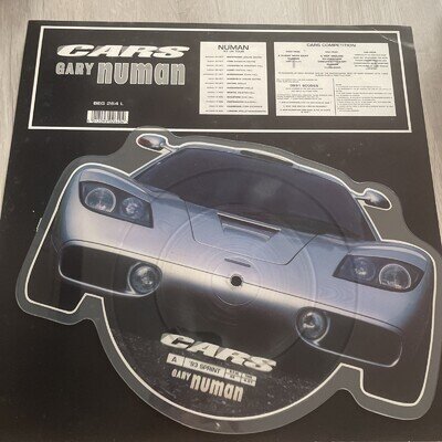 Gary Numan - Cars 93 Sprint - Limited Edition Shaped Picture Disc BEG 264 L - Ex