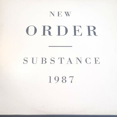 New Order Substance 1987 1987 Factory Records FACT 200/1 12" LP Vinyl Electronic