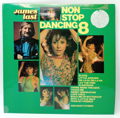 James Last Non Stop Dancing 8 Record LP Vinyl 1969 Pop Rock Big Band