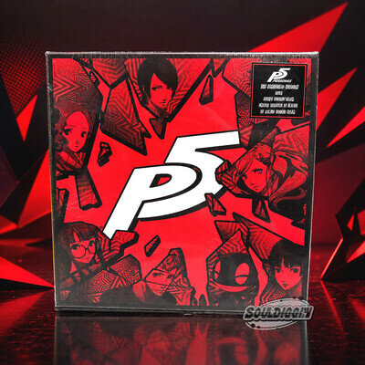Persona 5 Vinyl Soundtrack The Essential Edition 4xLP / iam8bit / Ships Today 🔥