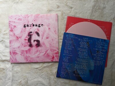 GARBAGE - 2xLP LImited Edition Pink 12" Vinyl NM Sleeve EX+ 2021 Reissue Rare