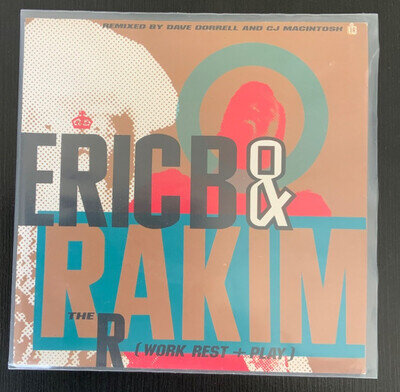 Eric B & Rakim - The R 45 7” hip Hop Rap 1988