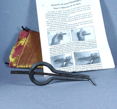 Hand Forged Jaw Harp Guimbarde Mouth Harp - Ethnic Musical Instrument (№1220)
