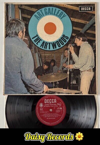 The Artwoods - Art Gallery - 1st UK *Mono* Press w/Original Inner *Very Rare*
