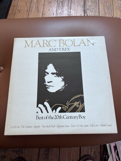 1. MARC BOLAN & T.REX Best Of 20th Century Boy LP Vinyl Record Glam Rock
