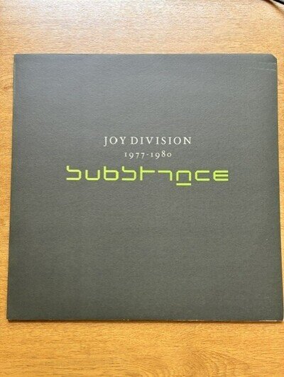 Joy Division 1977-1980 Substance Vinyl LP Record Album