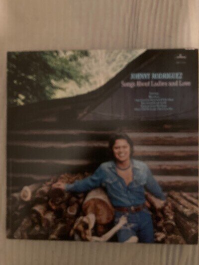 JOHNNY RODRIGUEZ SONGS ABOUT LADIES AND LOVE, VINYL LP, SRM11012, VG+