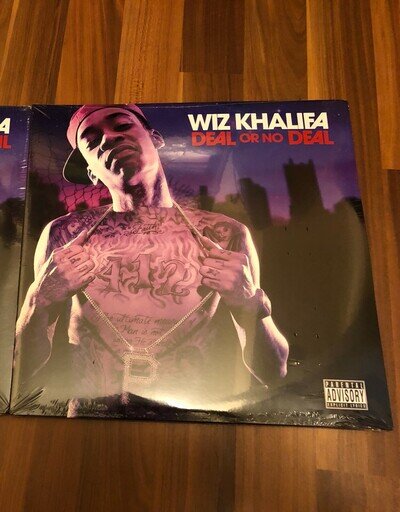 Wiz Khalifa - Deal or No Deal SEALED VINYL 2010 Rostrum 2xLP Mac Miller KUSH