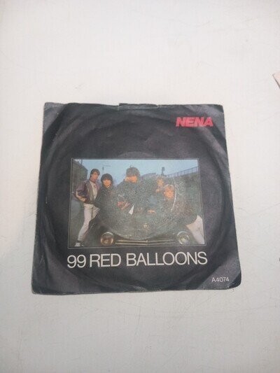 Nena 99 Red Balloons Vinyl Single 1983 7 Inch Epic Synth-Pop