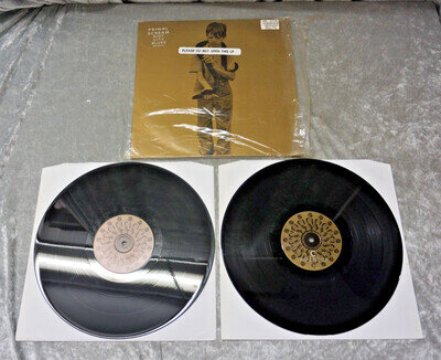 RIOT CITY BLUES by PRIMAL SCREAM - COLUMBIA - DOUBLE VINYL LP