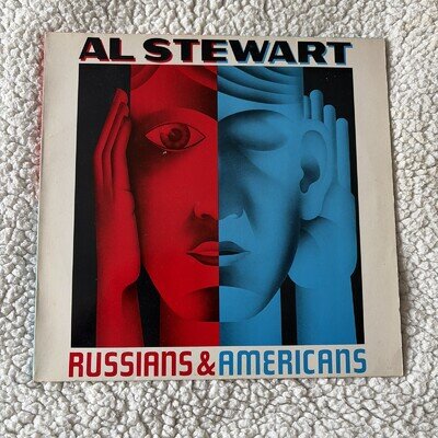Al Stewart Russians & Americans Vinyl LP PL70307 Stereo VG+ First Press A1-B3