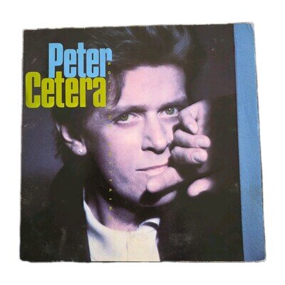 Peter Cetera - Solitude Solitaire 9254741. 1986 +.inner LP Vinyl VG+/VG