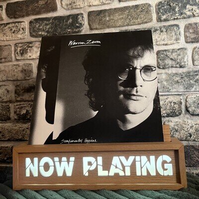 Warren Zevon Sentimental Hygiene Vinyl Record LP VG+