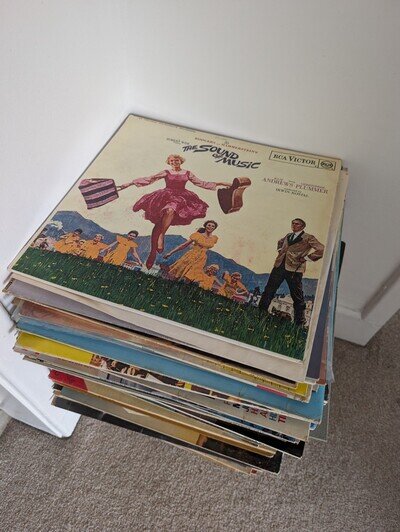160x Vinyl Record LP Bundle Job Lot, Variety See Description