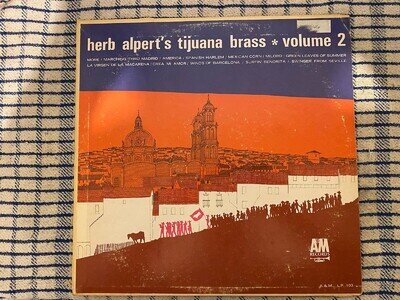 Vintage 1963 Herb Alpert’s Tijuana Brass Volume 2 Vinyl Record