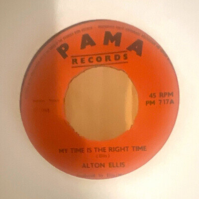 Pama Records Alton Ellis/Johnny Moore 7” Vinyl Single 45RPM PM717A/B
