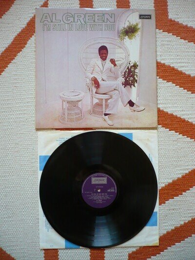 Al Green I'm Still In Love With You Vinyl UK 1972 London 1st Press IL/IL LP G+