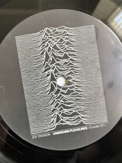 Joy Division Unknown Pleasures Vinyl Record Album.1979 Town House Fact. Rare