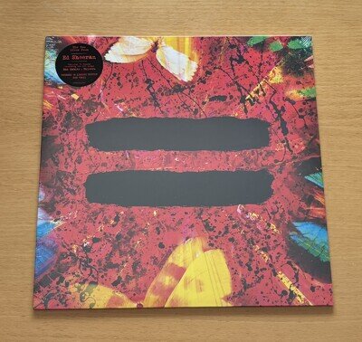 Ed Sheeran Equals = Red Colored Vinyl LP Exclusive - NEW SEALED