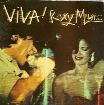 Roxy Music Viva Live Gatefold Vinyl LP Island Records ILPS 9400 1976 EX/EX