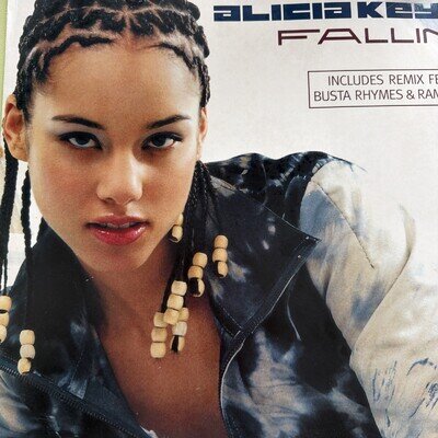 Alicia Keys - Fallin' 12” Vinyl Record 2001 Original Release
