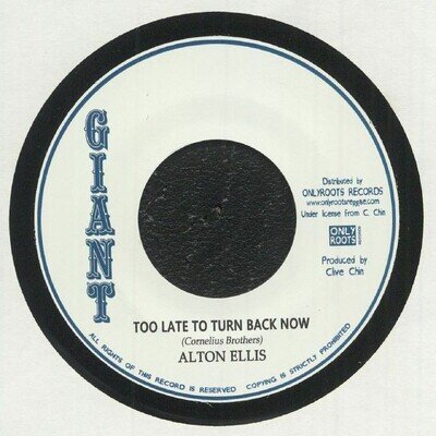 ELLIS, Alton/AUGUSTUS PABLO - Too Late To Turn Back Now - Vinyl (7")