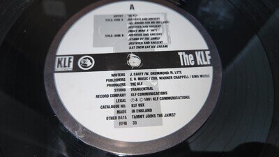 The KLF - Justified and Ancient - 12" Vinyl Single