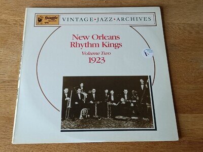 New Orleans Rhythm Kings Vol.2 1923 - 12"LP vinyl G/F 1985 Mono