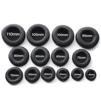 Thick Replacement Ear Pads Soft PU Earpads Foam Cover Cushion Headphones Tool 🎵