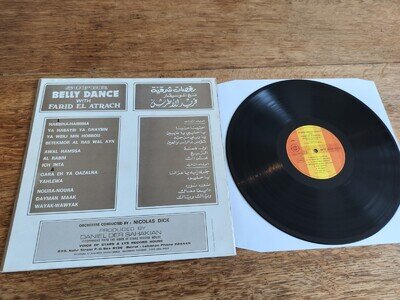Super Belly Dance With Farid El Atrache French VOS 10 027 Arabic Oud Rare LP