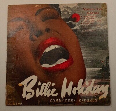 Billie Holiday - Volume One 1954 Jazz 10" Vinyl LP Album