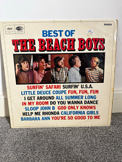 The Beach Boys Best Of The Beach Boys 12" Vinyl LP Mono 33RPM Capitol 1966