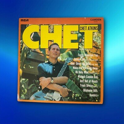 Chet Atkins - Chet - 1st Press Vinyl LP - NM 1967 RCA Camden UK CDS 1014