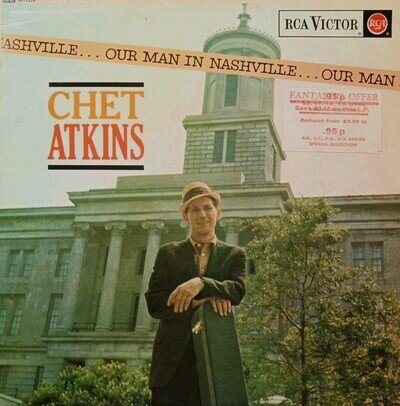Chet Atkins-Our Man In Nashville Vinyl LP Album.1963 RCA Victor SF 7529.