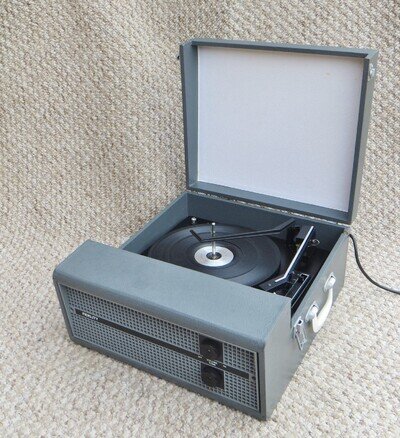 SUPERB FIDELITY HF45 VINTAGE RECORD PLAYER - FULLY SERVICED & WORKING