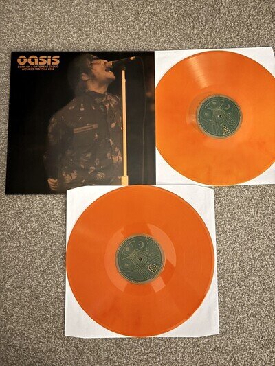 Oasis Live at Witness Festival Double Coloured Vinyl Album