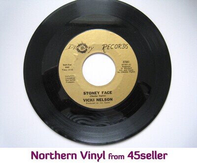 VICKI NELSON 'STONEY FACE' NM Northern Soul 45